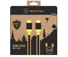 Tactical Webb Space HDMI 2.1 8K 2,1m Juodas Geltona