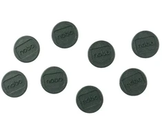 Magnetai NOBO, 20 mm, 8 vnt., juoda sp.
