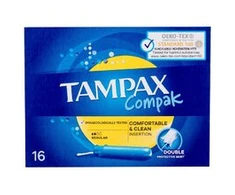 Tamponai TAMPAX Compak Regular, 16 vnt.