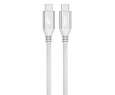 TB Kabelis USB C - USB C 1m 240W balta
