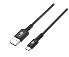TB Kabelis USB-USB C 1,5 m silikoninis juoda