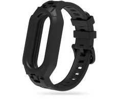 Tech-Protect Armor smartwatch strap for Xiaomi Smart Band 8/8 NFC | Plastic | juodas