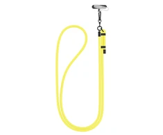 Tech-Protect C1S ROPE CROSSBODY STRAP Neoninė geltona geltonos spalvos