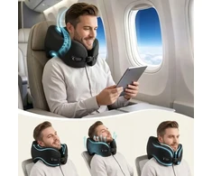 TECH-PROTECT COMFORTREST KELIONINĖ KAKLO PAGALVĖ JUODA
