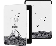 Dėklas Tech-Protect Graphic Kindle Paperwhite 1/2/3 Laikas keliauti