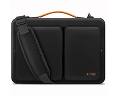 Tech-Protect Defender Bag for 15-16 Nešiojamas kompiuteris - Juodas and Oranžinis