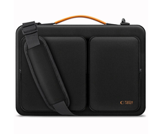 Tech-Protect Defender Bag for Nešiojamas kompiuteris 13-14 - Juodas and Oranžinis