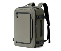 Tech-Protect Defender S50 Backpack for Ryanair &amp; Wizzar, 20L Nešiojamas kompiuteris - Olive