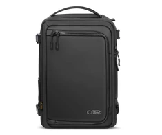 Tech-Protect Defender S50 Backpack for Ryanair &amp; Wizzar, 20L Nešiojamas kompiuteris - Juodas