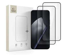 Tech-Protect Glass Fit+ 2-pack apsauginis stiklas skirtas Xiaomi 15T / 15T Pro – juodas