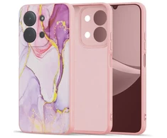 Dėklas TECH-PROTECT ICON XIAOMI REDMI 15C 5G / POCO C85 5G MARBLE