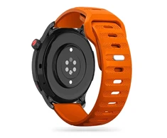 Išmanusis laikrodis Tech-Protect laikrodžio apyrankė IconBand Line Samsung Galaxy Watch4/5/5 Pro, oranžinė