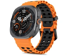 Tech-Protect ICONBAND PRO Samsung Galaxy WATCH ULTRA 1 / 2 2024-2026 (47 MM) ORANŽINIS/Juodas