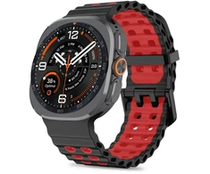 Tech-Protect ICONBAND PRO Samsung Galaxy WATCH ULTRA 1 / 2 2024-2026 (47 MM) JUODA/RAUDONA