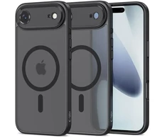 Tech-Protect MagCam MagSafe dėklas skirtas iPhone 17 Air – matinis juodos spalvos