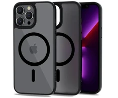 Tech-Protect MagMat MagSafe dėklas skirtas iPhone 13 Pro Max - matinė juoda