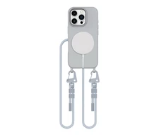 Tech-Protect MagNecklace MagSafe with Lanyard Apple iPhone 16 Pro – dėklas telefonui pilkos spalvos