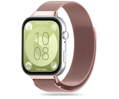 Apyrankė laikrodžiui Huawei Watch Fit 3 Tech-Protect Milaneseband auksinis & pink