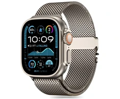 Tech-Protect Milano Apple Watch 6 / 7 / 8 / 9 / 10 / SE / Ultra 1 / 2 (44 / 45 / 46 / 49 mm) titano