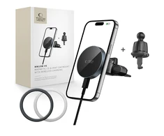 Tech-Protect mm15W-V5 Magnetic MagSafe Car Mount for Air Vent/CD Slot - Juodas
