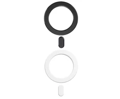 Ring Tech-Protect MMP-100 with MagSafe (2 pcs.) – baltas – juodas