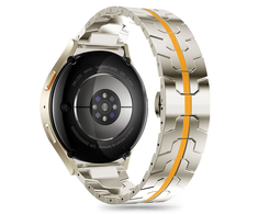 „Tech-Protect“ nerūdijančio plieno apyrankė „Samsung Galaxy Watch 4/5/5 Pro / 6/7 / FE“ – titano
