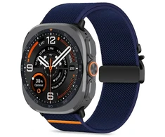 Tech-Protect Nylon Clasp for Samsung Galaxy Watch Ultra 47mm - Navy Mėlyna