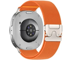 Tech-Protect Nylon Clasp Strap for Samsung Galaxy Watch 40/44/46 mm - Oranžinis