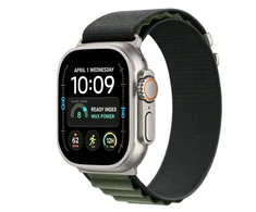 TECH-PROTECT NYLON PRO APPLE WATCH 8 / 9 / 10 / 11 / 12 / SE / ULTRA (44 / 45 / 46 / 49 MM) JUODA / ŽALIA