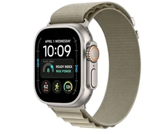 TECH-PROTECT NYLON PRO APPLE WATCH 8 / 9 / 10 / 11 / 12 / SE / ULTRA (44 / 45 / 46 / 49 MM) TITANO/ALYVUOGIŲ