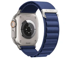TECH-PROTECT NYLON PRO APPLE WATCH 8 / 9 / 10 / 11 / 12 / SE / ULTRA (44 / 45 / 46 / 49 MM) tamsiai mėlyna