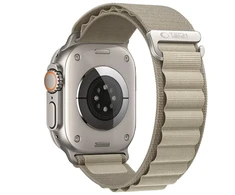 TECH-PROTECT NYLON PRO APPLE WATCH 8 / 9 / 10 / 11 / 12 / SE / ULTRA (44 / 45 / 46 / 49 MM) TITANO/ALYVUOGIŲ