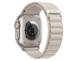 TECH-PROTECT NYLON PRO APPLE WATCH 8 / 9 / 10 / 11 / 12 / SE / ULTRA (44 / 45 / 46 / 49 MM) žvaigždžių šviesos spalvos