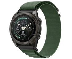 TECH-PROTECT NYLON PRO GARMIN FENIX 5X / 5X PLUS / 6X / 6X PRO / 7X / 8 / 8 PRO / 9 / 9 PRO (51 MM) MILITARY Žalias