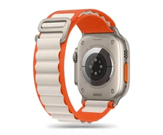 Išmaniojo laikrodžio Apple 4/5/6/7/8/SE/ULTRA dirželis, Oranžinės spalvos, 42/44/45/49mm