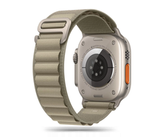Apple Watch 4 / 5 / 6 / 7 / 8 / 9 / SE / Ultra 1 / 2 (42 / 44 / 45 / 49 MM) Tech-Protect Nylon Pro Titanium laikrodžio apyrankė