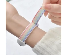 Tech-Protect Nylon strap for Xiaomi Smart Band 8 | 8 NFC - juodas