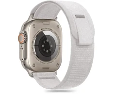 Tech-Protect nylon Stripe Apple Watch 6 / 7 / 8 / 9 / 10 / SE / Ultra 1 / 2 (44 / 45 / 46 / 49 mm) pilkos spalvos