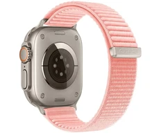 TECH-PROTECT NYLONLOOP APPLE WATCH 8 / 9 / 10 / 11 / 12 / SE (40 / 41 / 42 MM) ŠVELNIAI ROŽINĖ