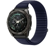 TECH-PROTECT NYLONLOOP GARMIN FENIX 5 / 6 / 6 PRO / 7 / 8 / 8 PRO / 9 / 9 PRO (47 MM) NAVY Mėlynas