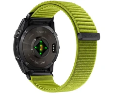 TECH-PROTECT NYLONLOOP GARMIN FENIX 5X / 5X PLUS / 6X / 6X PRO / 7X / 8 / 8 PRO / 9 / 9 PRO (51 MM) ELEKTRINĖ LIEPŲ SPALVA