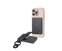 Tech-Protect PB33 LifeMag MagSafe 5000mAH powerbank – juodos spalvos