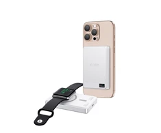 Powerbank Tech-Protect PB33 LifeMag MagSafe 5000mAH – sidabro spalvos