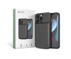 Tech-Protect PowerCase Apple iPhone 13 / 13 Pro su 4800mAh power bank – dėklas telefonui juodos spalvos