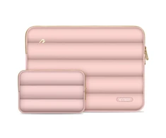 Nešiojamo kompiuterio dėklas 13″ – 14″ Tech-Protect Puffy Dusty Rose