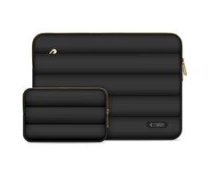Nešiojamo kompiuterio dėklas 15″ – 16″ Tech-Protect Puffy juodas