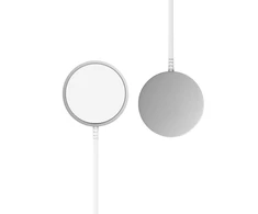 Tech-Protect QI15W-A44 magnetinis belaidis įkroviklis su MagSafe - Baltas