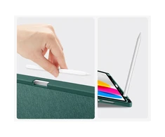 „Tech-Protect SC Pen Canvas“ dėklas iPad 10.9 colio planšetiniam kompiuteriui, 10 / 2022 / 11 colio planšetiniam kompiuteriui, 11 / 2025 - žalias