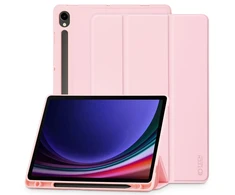 Dėklas Samsung Galaxy Tab S9 FE 10.9 Tech-Protect SC Pen rožinės spalvos