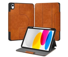 Tech-Protect Fleece Case for iPad 10.9” 10 / 2022 / 11” 11 / 2025 - Brown